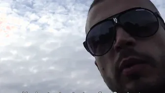 Angry boy watches slutty GF cheating on him with stranger