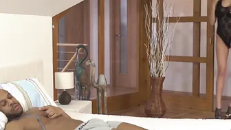 Karina Grand met black guy in the bar and is ready for sex