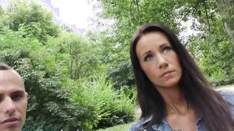 Almost porn video – Pleased cuckold watches girlfriends outdoor sex with guy