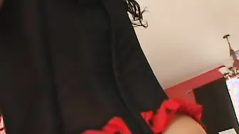 Rikki White Getting Her Face Covered Into Jizz
