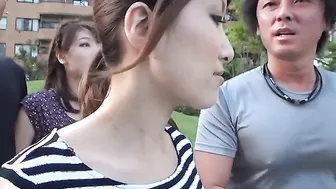 Yume Mizuki and Koto Shizuku have a double date that ends inside an sex party