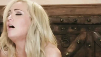 GIRLSWAY  Blonde Bombshell Hones Husbands Rod Inside After Converse with Extraterrestrial Beings