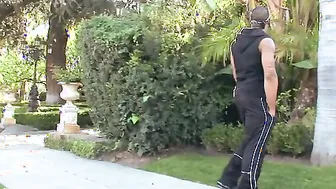 Blonde White Boy Bends Over And Lets Ebony Stud Pounded His Booty