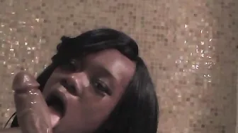 Black Chocolate Haze Takes Rough bbc inside Her Vagina