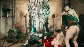 Queen Of Thrones: Part four (A XXX Parody) Movie With Xander Corvus Dorian Del Isla Ella Hughes Rebecca More Pascal White - Brazzers Official
