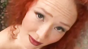 Audrey Hollander Is A Red Bombshell Hoe