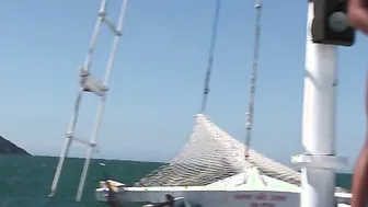 Babalu Loves Penis Into Her Holes While Cruising The Sea