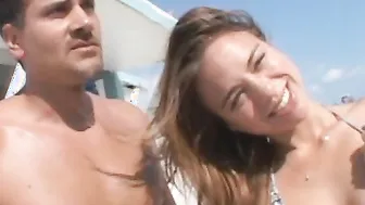 Sophia Getting Her Face Covered Into Jizz After Hardcore Pounded