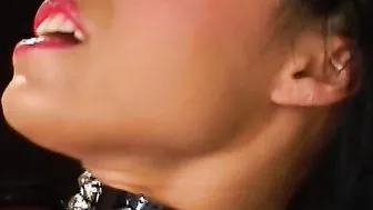 Demi Wears Some Bondage Attire As She Takes A Stiff Cock In Of Her Body