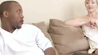 Nora Skyy Has A Turned On Ebony Step Dad