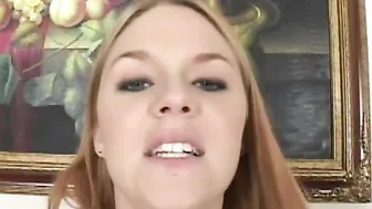 Sizzling Ginger Redhead Tosses College Textbooks Aside To Bang Stud Buddy