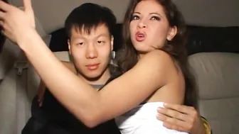 Chiquita Lopez grab some guys in video house and fucking hardcore in car