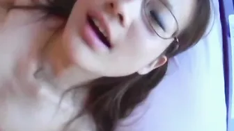 Young bimbos was brought to orgasm blindfolded and screwed rough after rest
