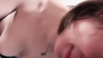 Insanely irresistible short-haired chinese Miki Uemura seduces a dude to have sex
