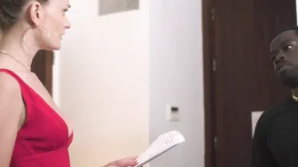 BLACKED Honour getting an unexpected roommate she cant resist two