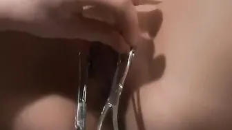 Gorgeous Goddess Lesbo Lovers Explore Hardcore BONDAGE Fun With Whips Clamps And Sex Toys