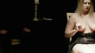 Obedience And Submission Class Inside The Dark For Buxom Blonde