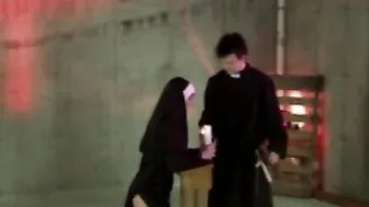 Religious porn video – The Nuts Of St. Marys (Religious Bondage Roleplaying) pt three