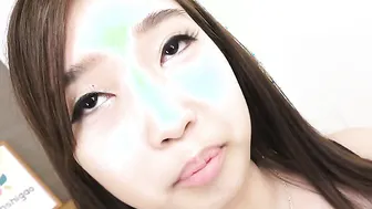 Haruka Izumi getting her snatch fingering and boned inside her adult movie