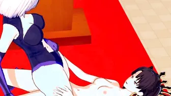 Ishtar porn video – Ishtar and Mash futa hentai