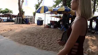 Tiny Asian ladyboy teen amateur big cock blowjob and anal cock riding