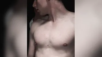 Adorable bottom boy opened up by muscle master dom