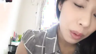 Delicious cheating fiance Mako Saeki visits a neighbors and fucks him