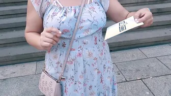 German ugly blonde teen next door pick up on street for real date