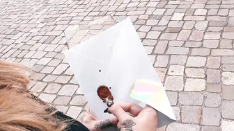 German curvy blonde bitch make a real blind date story