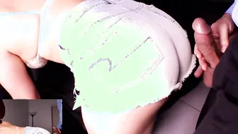 The Hottest Assjob Ever - Cum on my Jeans