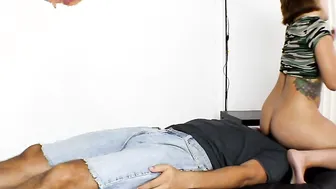 Ignored Face Sitting Booty Worship