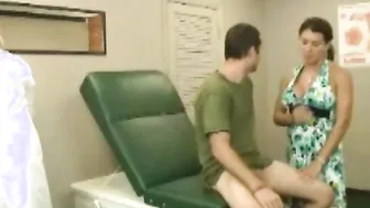 Carey Riley and Leena Step Mom Handjob