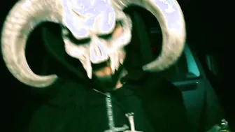 HALLOWEEN UNIQUE - Spooky Whore (Jezzicat) Has Her Haunted Pussy Ravaged By Huge Penis Stud Inside The Bus - LETSDOEIT