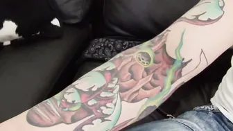Skinny tattooed slut seduces her sisters boyfriend