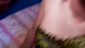 Pick up a skinny french Girl with small tits for naughty three hole sex