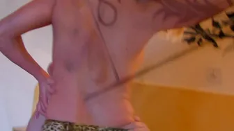 Pick up a skinny french Girl with small tits for naughty three hole sex