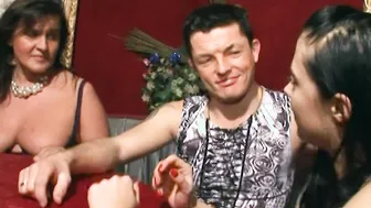 Real mature German couple tries the swinger club for the first time