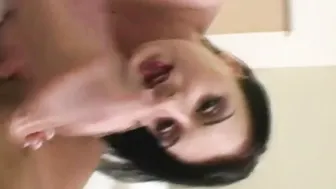 Cock tugging cum slut