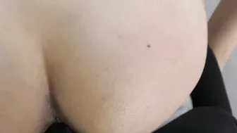Petite Amateur Teenage Girl get two big cocks in the interracial 3some
