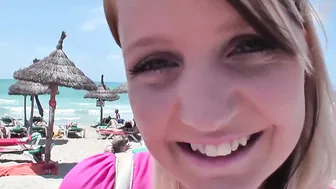 German Teenage Girl fuck outdoor in her holidays