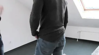 Cuckold Husband watch his skinny young Wife cheat on him