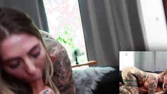 Webcam Sex with a curvy Tattooed German Slut