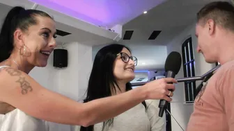 Real street pick up for a German sex Casting