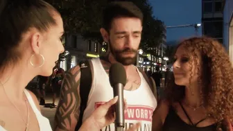 German Couple fuck spontaneous in the real street casting