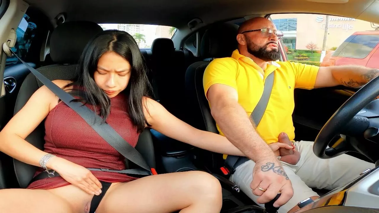 Public Car Sex with a naughty black haired Latina Hooker 4kPorn.XXX