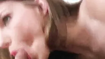 Devlyn gives a POV BJ in close up