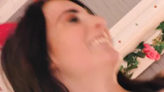 Skinny Teenage Girl fuck with two dicks in a MMF threesome