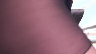 Petite Cutie Wears Black Nylon Socks And Fucks Her Way To A Big Orgasm