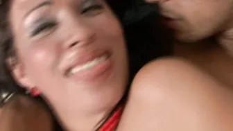 Spanish Milf with big natural boobs and dark haired