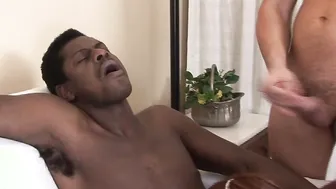 Busty skinny spanish Latina Girl fuck in a interracial Gangbang with BBCs